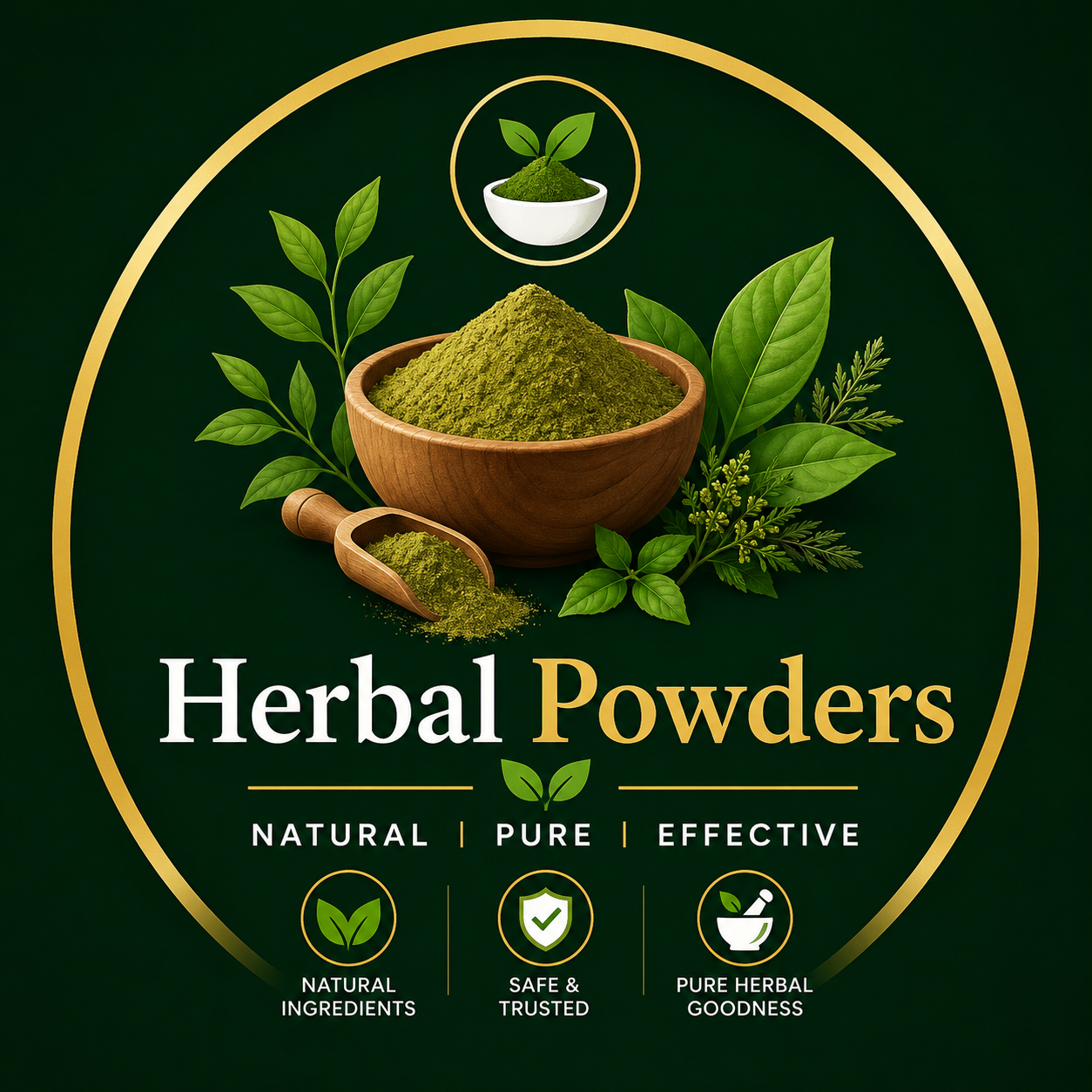 Herbal powders