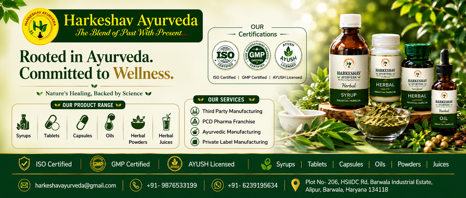 Ayurvedic PCD Company
