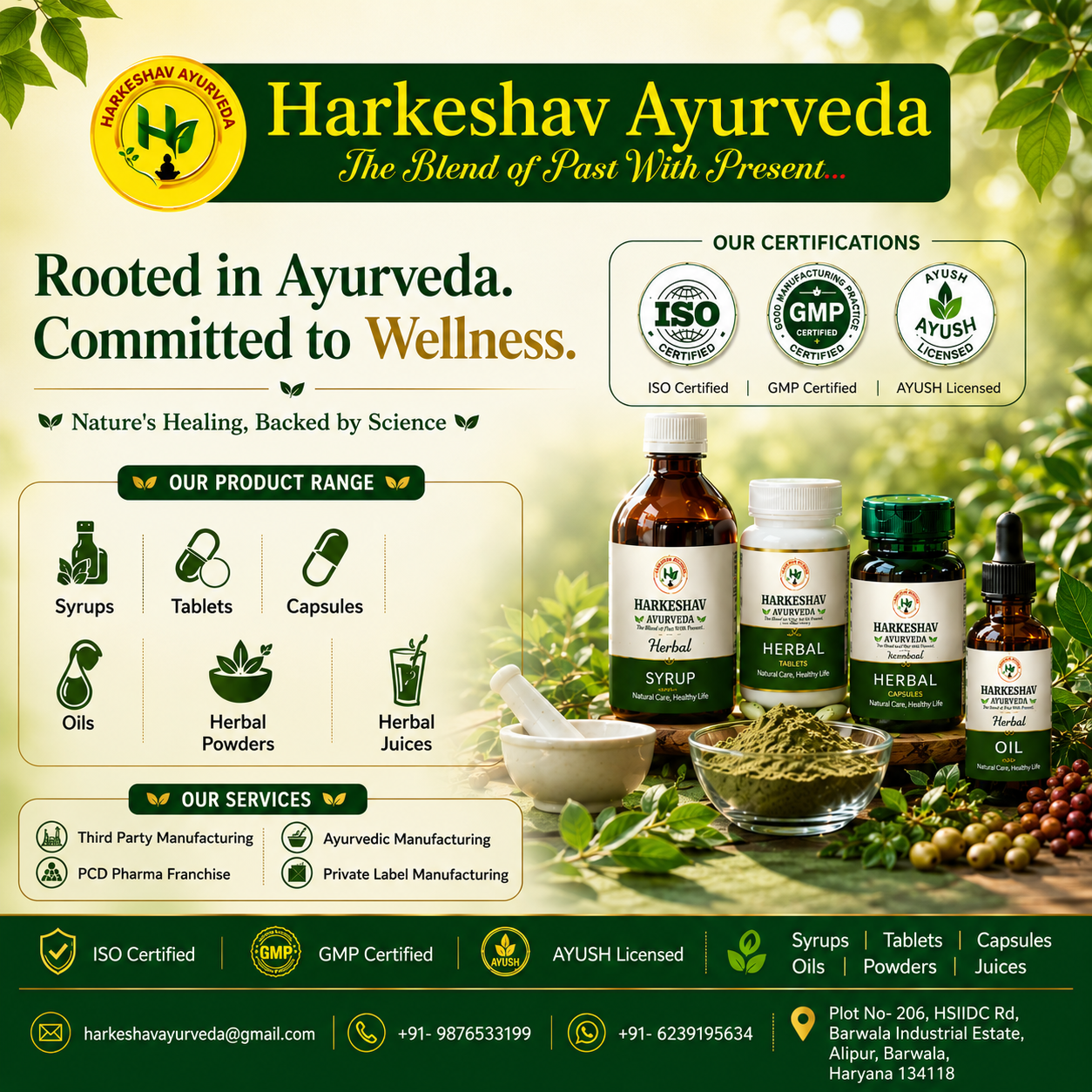 Ayurvedic PCD Company